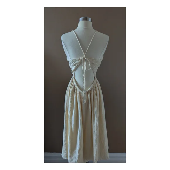 LPA Adalia Dress in Cream - Picture 8 of 13